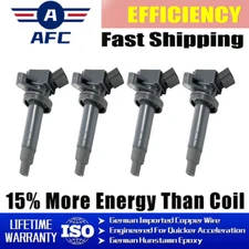 4x Ignition Coil For 00-08 Toyota Corolla Celica Matrix 1.8L UF247 90919-02339 A
