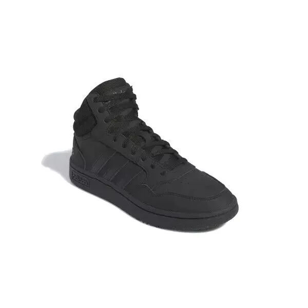Scarpe uomo donna Adidas Hoops mid basket gv6683 nero collo alto sneakers alte