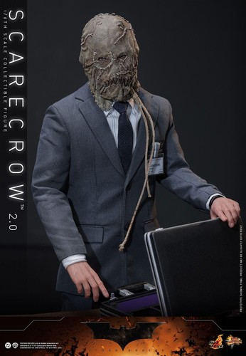 PREORDER Batman Begins Movie Masterpiece Action Figure 1/6 Scarecrow 2,0 - Foto 7 di 19