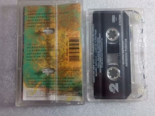 Gloria Estefan Abriendo Puentes 1995 Sony Music Cassette Tested - Picture 2 of 2