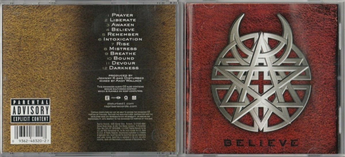 Disturbed - Believe [PA] (CD, Sep-2002, Reprise) 93624832027| eBay