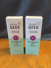 Derma Geek Detoxifying Facial Serum 2 Beta Hydroxy Acid 1.3 fl oz New 2 Avail