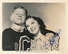 Ann Rutherford - Signed B&W Vintage Photograph