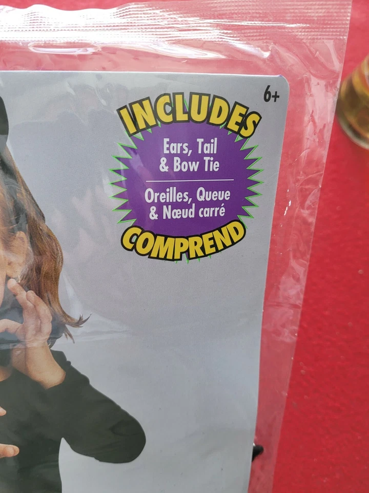 Kit de accesorios de gato disfraz infantil rubíes Foto 2 de 3