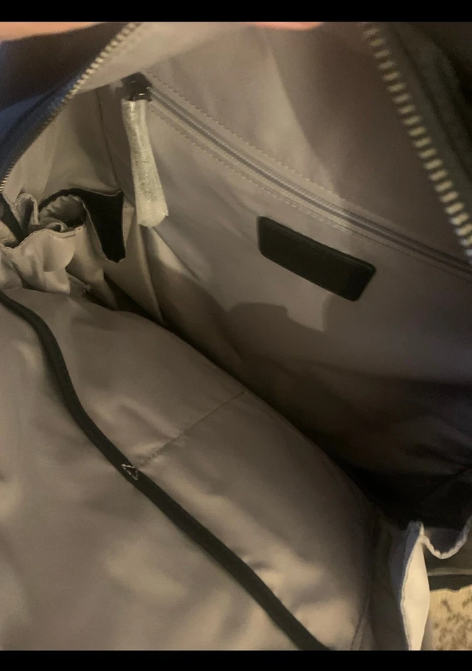 TUMI International Black Camouflage 15" Laptop Backpack-Trolley Pass Sleeve, NWT - Image 4 of 4