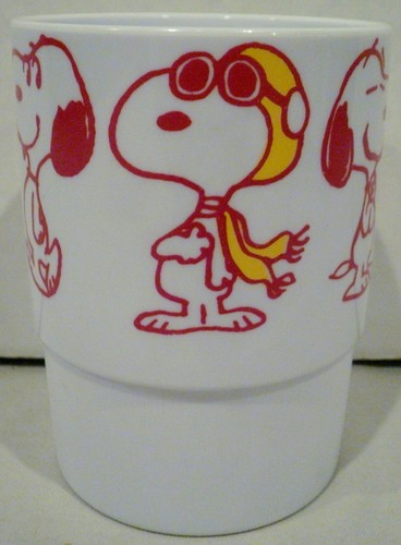 Taza de béisbol Peanuts Snoopy de béisbol caminar as volador sonriente tenis - Imagen 4 de 12