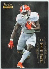 2021 Wild Card Matte - Smoking Guns Cracker Barrel Green #MBC-10 Travis Etienne