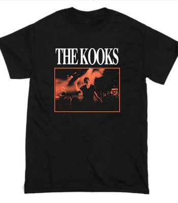 The Kooks band in concert black T-shirt Unisex short sleeve All sizes JN2045