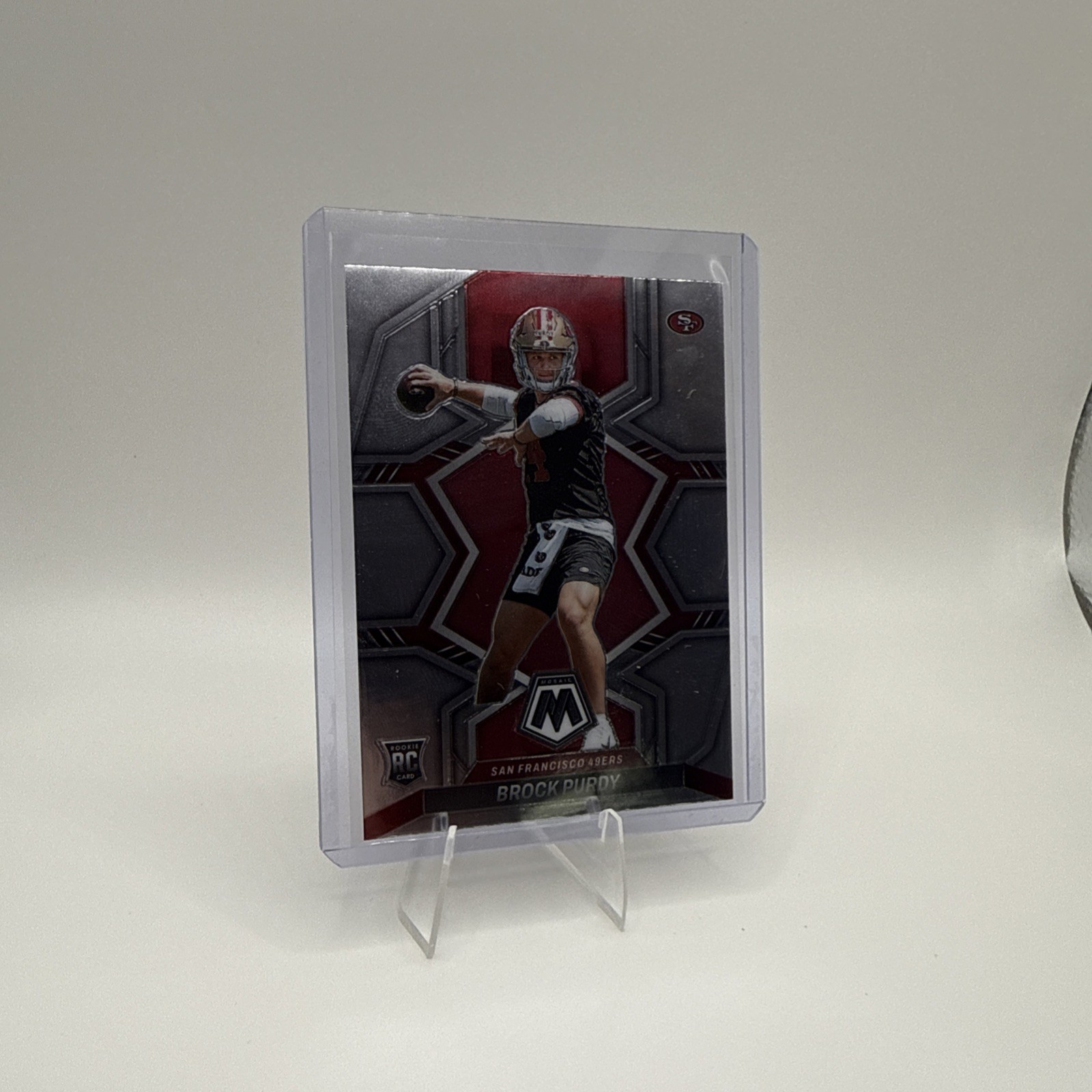 2022 Panini Mosaic - Rookies Brock Purdy #367 Silver Prizm (RC)