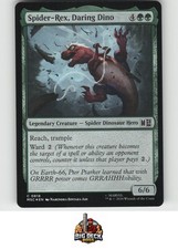 Spider-Rex, Daring Dino Commander: Marvel Super Heroes Common 818 Foil MTG NM/M