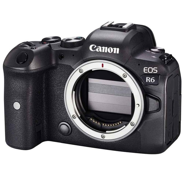 Canon EOS R6 Mirrorless Digital Camera Body Only - Black