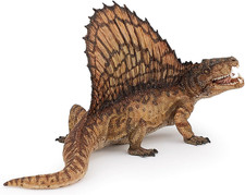 Dimetrodon Dinosaur Figure Hand Painted Realistic Detailed Animal Toy Model