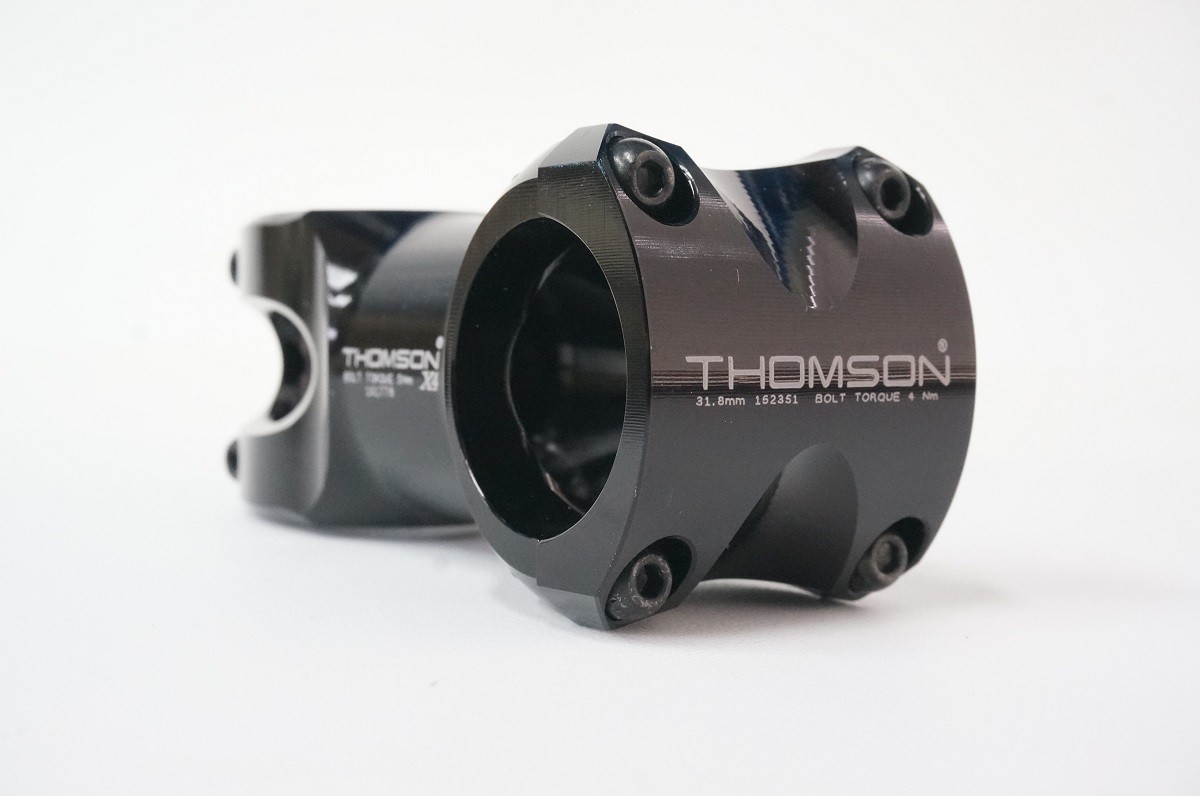 THOMSON elite x4 stem (70mm/0°/black) Thomson Elite X4 MTB Mountain Bike Stem 0 degree 31.8 x 70mm
