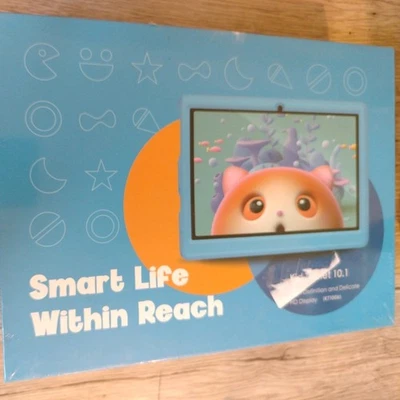 Smart Life 10.1" Children's Pink Tablet - Bluetooth Android Camera 2GB Sealed - Image 1 of 4