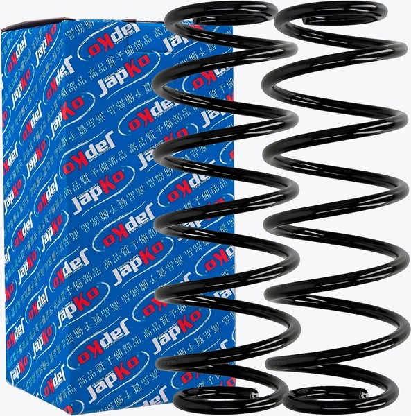 2X Japko Federn Fahrwerksfedern Hinten FüR VW Touran 1T1 1T2 1T3 T-ROC A11 AJ5-image