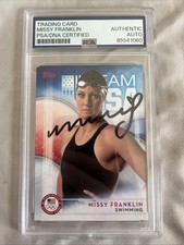 Missy Franklin 2016 Team USA Authenticated Autographed Card #14