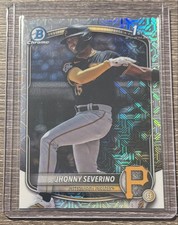 2025 Bowman Chrome - Prospects Jhonny Severino #BCP-233 Mojo Refractor (RC)