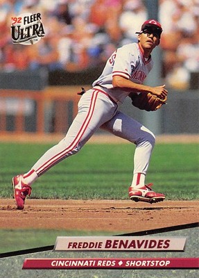 Freddie Benavides 1992 Ultra 480 Cincinnati Reds Baseball Card
