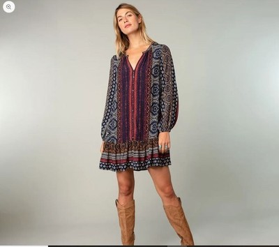 Lovestitch | Modern Boho Chic Lorelai Mini Dress New with Tags - Sz S