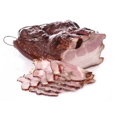 Speck Geräuchert von Kabanos geräuchert im Kamin ca. 1300 g boczek wedzony