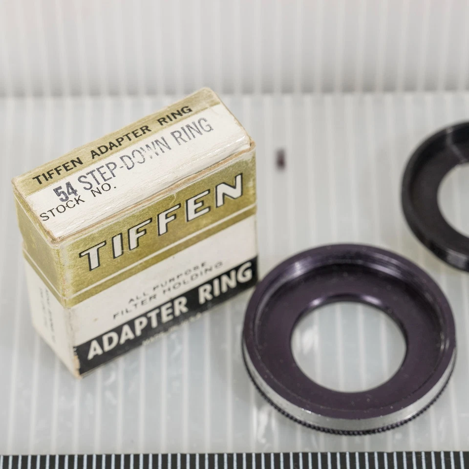 Lote De 3 Adaptadores De Lente Vintage Ednalite Tiffen Etc. Anillo Step-Up - Image 2 of 2