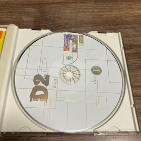 D2 WARP Dreamcast SEGA Game Software