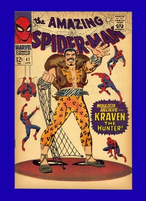 Amazing Spider-Man #47 - Kraven the Hunter App Green Goblin Cameo - 1967 9.6 NM+