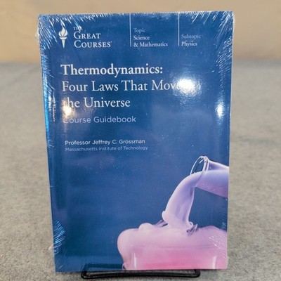The Great Courses Thermodynamics Four Laws That Move the Universe DVD Guidebook
