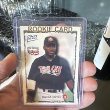 Best Cards 1997 David Ortiz Rookie #74 New Britain Rock Cats Baseball Card. rookie card picture
