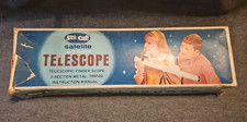 Vintage Skil Craft 80 Power Satellite Telescope with Tripod Original Box, Works