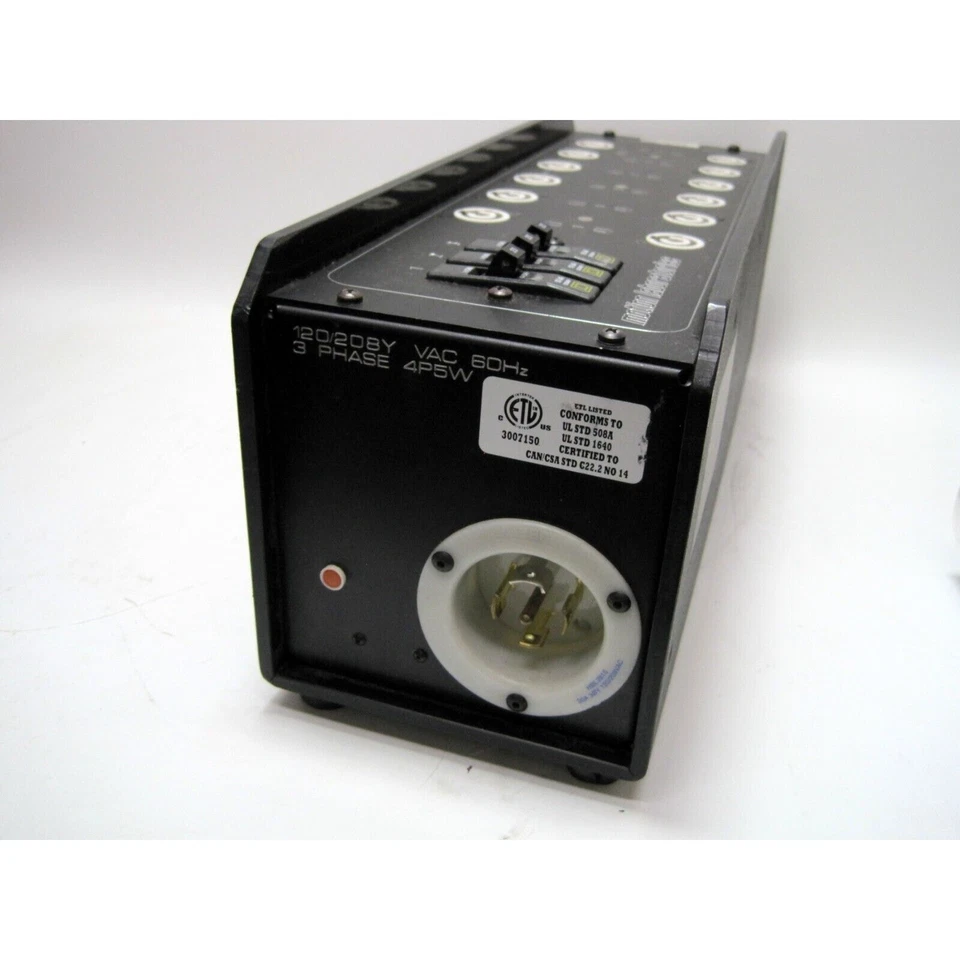 Motion Labs 1175-01-003-208-0001 Stringer Box Breakered 12 - Powercon Connectors - Image 3 of 4