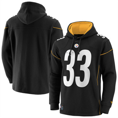 Pittsburgh Steelers Herren Hoodie NFL Schwarz Oberteil - Neu