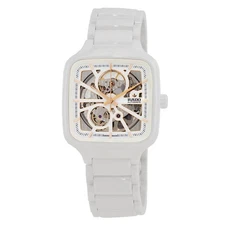 Rado True Square Open Heart Automatic White Dial Unisex Watch R27073012