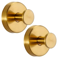 Suction Cup Hooks for Shower No-Drill Bathroom Hooks for Towels, Robes, Loofa...