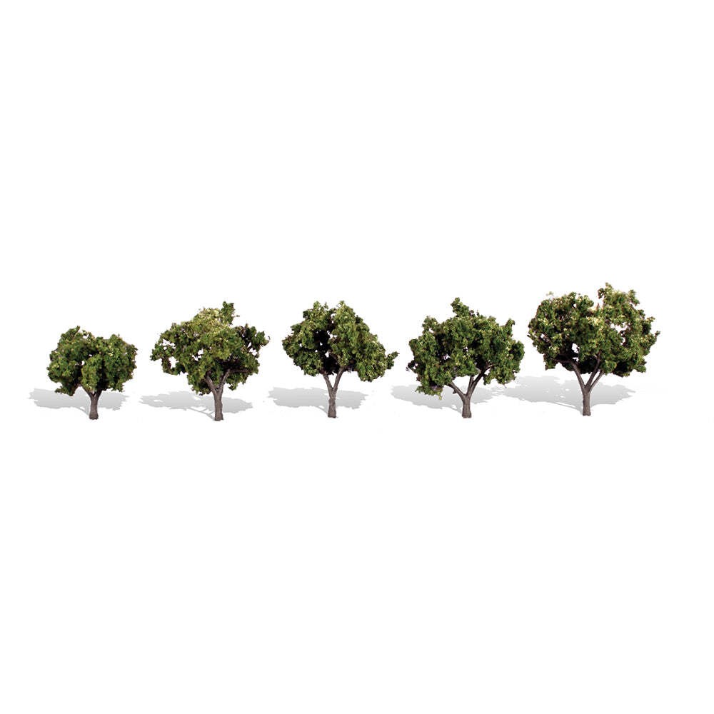 Woodland Scenics TR3502 1 1/4"" to 2"" Sun Kissed Trees (Pk 5)