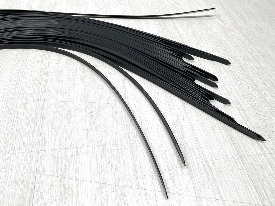 Bridas de plástico negro T&R, 45 piezas - Imagen 4 de 4