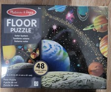Melissa  Doug Solar System Floor Puzzle 48pcs
