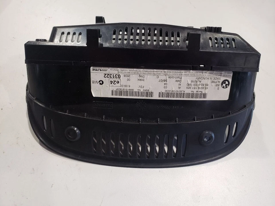 Pantalla de visualización de información - BMW 335XI E90 N54 2008 10/07 - 06-09 OEM 9151979 Foto 2 de 4