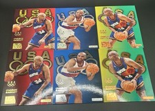 NBA 1996 Skybox Basketball USA Charles Barkley Gold/Silver/Bronze Sparkle