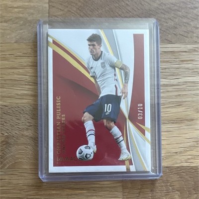 Panini 2021 Immaculate Collection Soccer Christian Pulisic #99 Gold /10