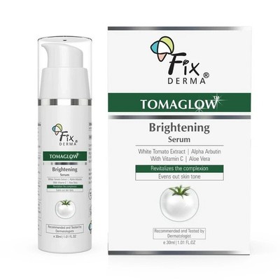 Fixderma TomaGlow Skin Brightening Serum Face with 4% Niacinamide 30ML