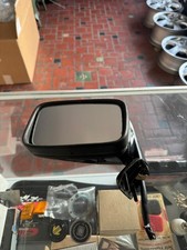 Porsche 911 964 928 944 Left Door Mirror Oem 91173102301 Black