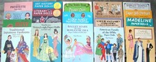 Paper Dolls ~17 Bks~ Dingle Patsy Family Lettie Teddy Temple Alden Madeline ✂️