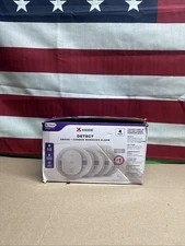4 Pack Kidde 30CUD10 Smoke & Carbon Monoxide Detector, 10-Year Battery