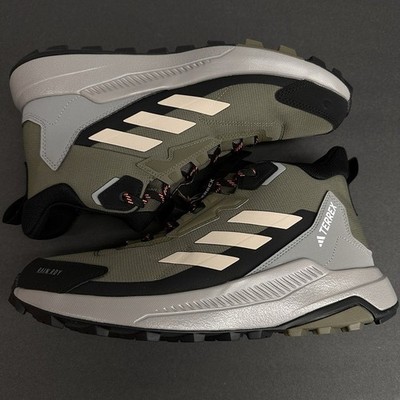 Adidas Terrex Anylander Mid Hiking Boots Olive Green Black  display picture 2