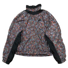 Vintage  90s Nike Multicolor Abstract Geometric Full Zip Windbreaker Women's M