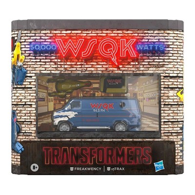 FREAKWENCY 8-trax Transformers x Stranger Things Collaborative radio van NEW