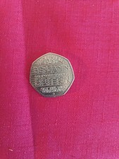 Benjamin Britten 2013 50p Fifty Pence Circulated UK Coin, Rare, Collectible UK