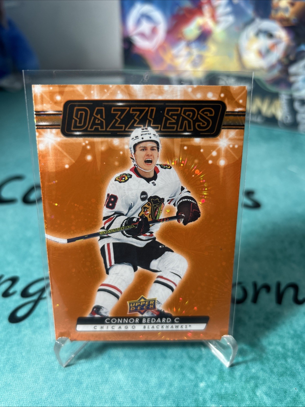 2023-24 Upper Deck Series 2 - Dazzlers Connor Bedard #DZ-79 Orange (RC)