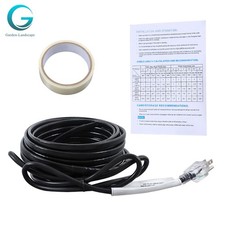 30 FT Heat Tape -40 F Pipe Freeze Protection 120V Water Pipes Heating Cable